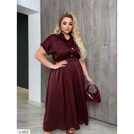 Фотография Женское платье на пуговицах р.46-48;50-52;54-56;58-50 (4цв) "VLADA" купить недорого от прямого поставщика