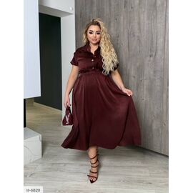 Фотография Женское платье на пуговицах р.46-48;50-52;54-56;58-50 (4цв) "VLADA" купить недорого от прямого поставщика