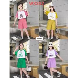 Костюм дитячий на дівчинку 15442 purple р.110-150 "Farbique" недорого оптом від прямого постачальника