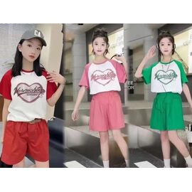 Фотография Костюм детский на девочку F6 red р.110-150 "Farbique" недорого оптом от прямого поставщика