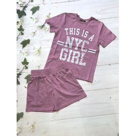 Костюм дитячий на дівчинку 1036 pink р.116-140 "Marimaks" недорого оптом від прямого постачальника