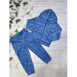 Фотография Костюм детский спортивный на девочку 1063 blue р.92-116 "Marimaks" недорого оптом от прямого поставщика