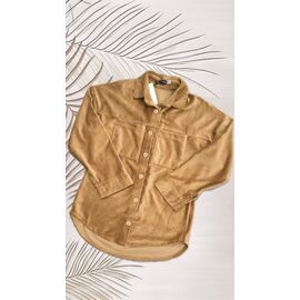 Фотография Рубашка детская на девочку 838 camel р.104-152 "Marimaks" недорого оптом от прямого поставщика