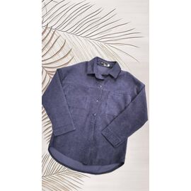 Фотография Рубашка детская на девочку 891 d.grey р.104-152 "Marimaks" недорого оптом от прямого поставщика