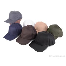 Кепка для чоловіків Літо 4001 mix (7 шт. р.сітка57-59) "KUINH" недорого оптом від прямого постачальника