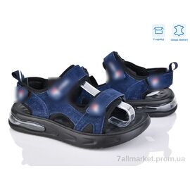 Сандалії дитячі літні Літо 4043-A8720-2 (8 пар р.32-37) "Мир" недорого оптом від прямого постачальника