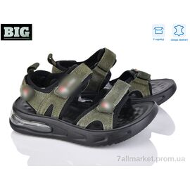 Сандалії дитячі літні Літо 4044-B7721-6 (8 пар р.26-31) "BIG" недорого оптом від прямого постачальника