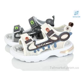 Фотография Сандалии детские летние Лето 2630-2B LED mix (12 пар р.26-31) "Kajila" недорого оптом от прямого поставщика
