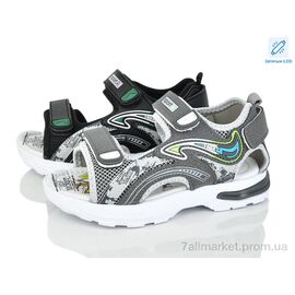 Сандалії дитячі літні Літо 2630-3A LED mix (12 пар р.26-31) "Kajila" недорого оптом від прямого постачальника