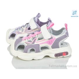 Босоніжки дитячі літні Літо 2637-3D LED mix (12 пар р.27-32) "Kajila" недорого оптом від прямого постачальника