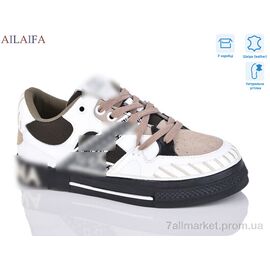 Кросівки жіночі модні Весна/осінь 7025 w.black (8 пар р.36-41) "Ailaifa" недорого оптом від прямого постачальника