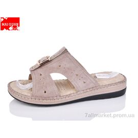Шльопанці жіночі полегшені Літо 983-6 (8 пар р.37-42) "Maiguan" недорого оптом від прямого постачальника