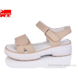 Босоніжки жіночі літні Літо 217-5 (8 пар р.36-41) "Maiguan" недорого оптом від прямого постачальника