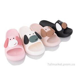 Шльопанці жіночі полегшені Літо MD509 mix (12 пар р.36-41) "Lion-Lu" недорого оптом від прямого постачальника