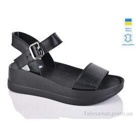 Фотография Босоножки женские летние Лето 1721 ч.к. (6 пар р.37-41) "Sali" недорого оптом от прямого поставщика