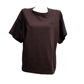 Фотография Футболка женская 3536 brown р.44-52 "WHITE" недорого оптом от прямого поставщика