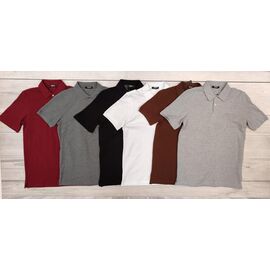 Фотография Футболка мужская YT-0420 wine р.48-56 "Annet" недорого оптом от прямого поставщика