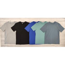 Фотография Футболка мужская YT-1110 black р.48-56 "Annet" недорого оптом от прямого поставщика