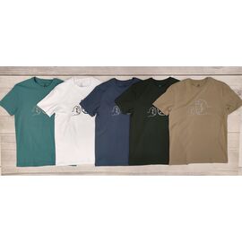 Фотография Футболка мужская YT5488-1 white р.48-56 "Annet" недорого оптом от прямого поставщика