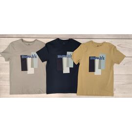 Фотография Футболка мужская YT5488-1 navy р.48-56 "Annet" недорого оптом от прямого поставщика