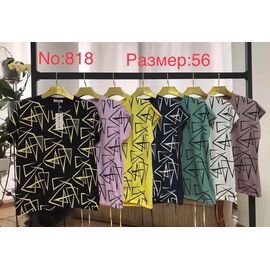 футболка жіноча LO818 mix р.56 "Annet" недорого оптом від прямого постачальника