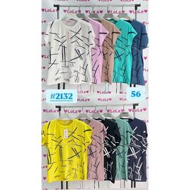 футболка жіноча LO2132 mix р.56 "Annet" недорого оптом від прямого постачальника