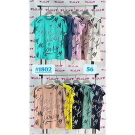 футболка жіноча LO1802 mix р.56 "Annet" недорого оптом від прямого постачальника