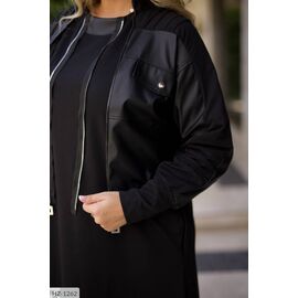 Фотография Костюм двойка женский большие размеры р.46-48;50-52;54-56;58-60 "VLADA" купить недорого от прямого поставщика