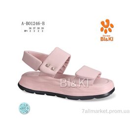 Фотография Босоножки детские летние Лето A-B01246-B (8 пар р.36-39) "Ok Shoes" недорого оптом от прямого поставщика