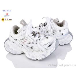 Кросівки дитячі модні Літо B2760 white (4 пар р.27-30) "Clibee-Doremi" недорого оптом від прямого постачальника