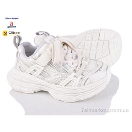 Кросівки дитячі модні Літо A512 white (7 пар р.31-37) "Clibee-Doremi" недорого оптом від прямого постачальника