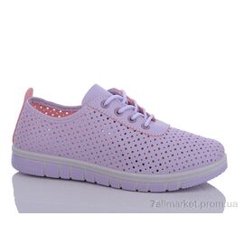 Кросівки жіночі модні Літо L88 violet (8 пар р.37-41) "Ok Shoes" недорого оптом від прямого постачальника