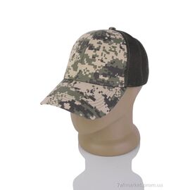 Фотография Кепка для мужчин Лето 5005-1 khaki (5 шт. р.сетка 57-59) "KUINH" недорого оптом от прямого поставщика