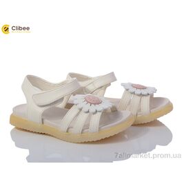 Босоніжки дитячі літні Літо GX170-1 white (6 пар р.26-31) "Clibee" недорого оптом від прямого постачальника