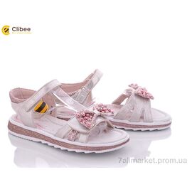 Фотография Босоножки детские летние Лето Z740 pink (6 пар р.32-37) "Clibee" недорого оптом от прямого поставщика