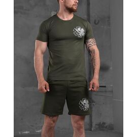 Костюм чоловічий 835 green р.M-3XL "Madoka" недорого оптом від прямого постачальника