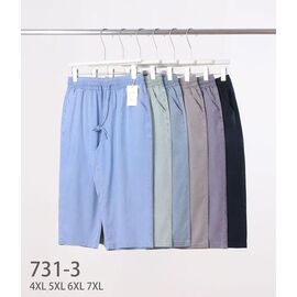 Бриджі жіночі 731-3 mix р.4XL-7XL "JEANS KIDS" недорого оптом від прямого постачальника