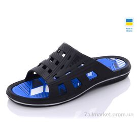 Шльопанці дитячі літні Літо Роксол п. 745 черный (8 пар р.37-40) "Progress" недорого оптом від прямого постачальника