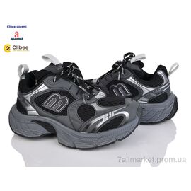 Кросівки жіночі модні Весна/осінь D250516 black (3 пар р.38-40) "Clibee-Doremi" недорого оптом від прямого постачальника