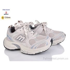 Кросівки жіночі модні Весна/осінь D250516 beige (3 пар р.38-40) "Clibee-Doremi" недорого оптом від прямого постачальника