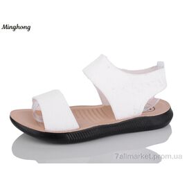 Босоніжки жіночі літні Літо 2312-2 (8 пар р.36-41) "Minghong" недорого оптом від прямого постачальника