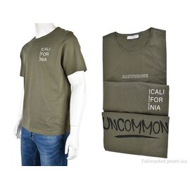 Фотография Футболка мужская Лето 10229-3 green mix (5 шт. р.сетка S-2XL) "Obuvok" недорого оптом от прямого поставщика