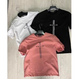 футболка жіноча AZ0073 peach р.S-2XL "sss Annet" недорого оптом від прямого постачальника