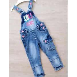 Комбінезон дитячий на дівчинку ML48 l.blue р.5-8 "Meloria" недорого оптом від прямого постачальника