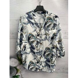 Фотография Рубашка женская 8301 blue р.52-58 "SHEPARIS" недорого оптом от прямого поставщика