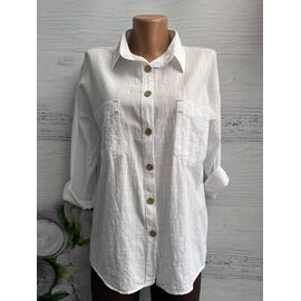 Сорочка жіноча 8338 white р.S-L "SHEPARIS" недорого оптом від прямого постачальника