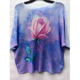 Фотография Свитер женский E270 l.blue р.48-52 "Emsweekis" недорого оптом от прямого поставщика