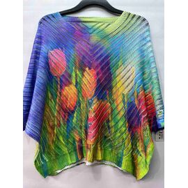 Фотография Свитер женский E271 l.blue р.50-54 "Emsweekis" недорого оптом от прямого поставщика