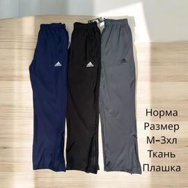 Штани спортивні чоловічі H195 grey р.M-3XL "Hai" недорого оптом від прямого постачальника