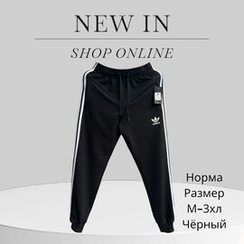 Фотография Штаны спортивные мужские H210 black р.M-3XL "Hai" недорого оптом от прямого поставщика